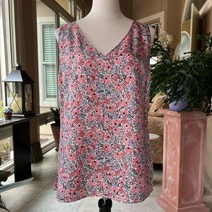 Tank silk top by Hugo Boss, size 10.